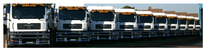 Van Tonder MAN Trucks in Yard